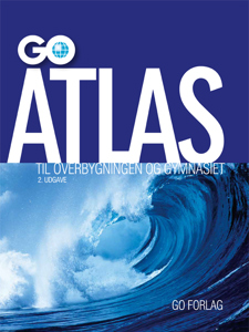Forside af Atlas som e-bog, der kan anvendes på iwb, pc, Mac, iPhone, iPad og Android-tablets og smartphones.