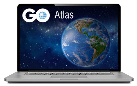 Skærmbillede af GO Atlas portal.