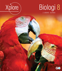 Forsider af Xplore Biologi bogsystem til 7.-9. klasse.
