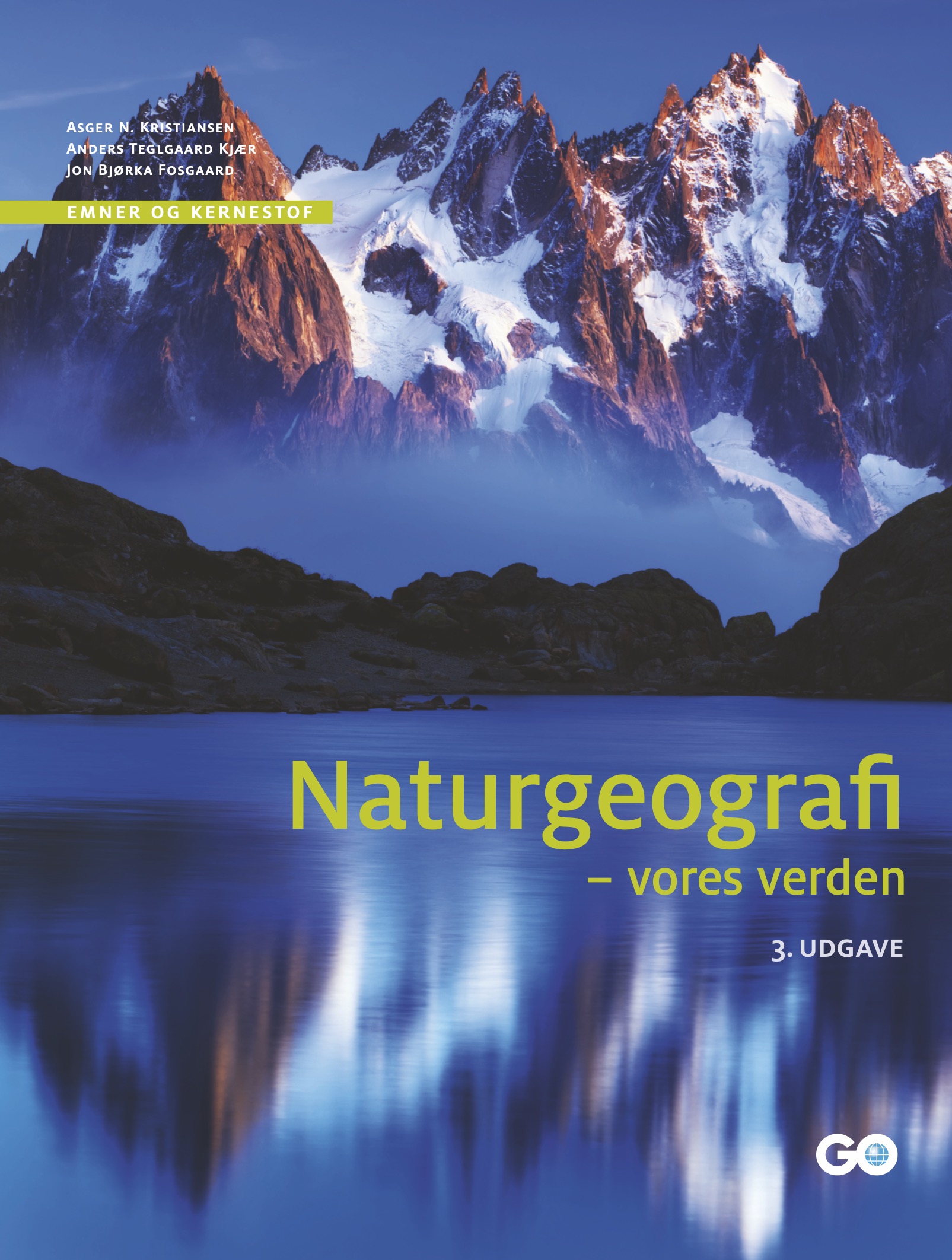 Forside af Naturgeograf - vores verden 3. udgave