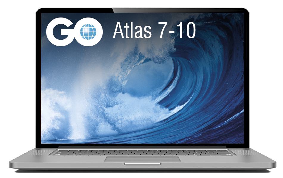 Skærmbillede af GO Atlas 7.-10. klasse