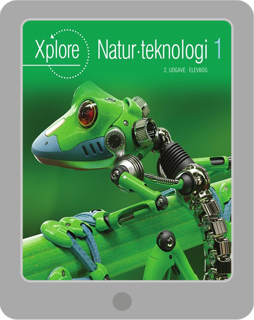 Forside af Xplore Natur/teknologi 1 - 2. udgave E-bog