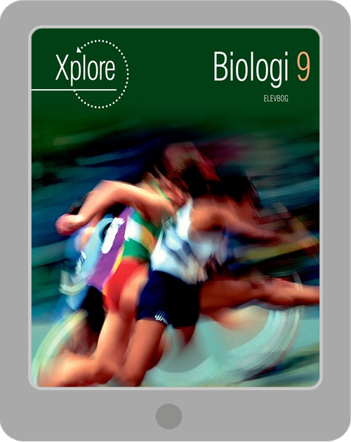 Forside Xplore Biologi 9 E-bog