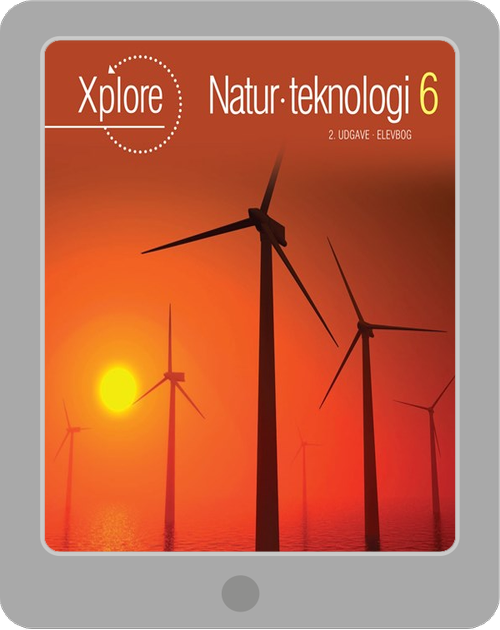 Forside Xplore Natur/teknologi 6 - 2. udgave E-bog